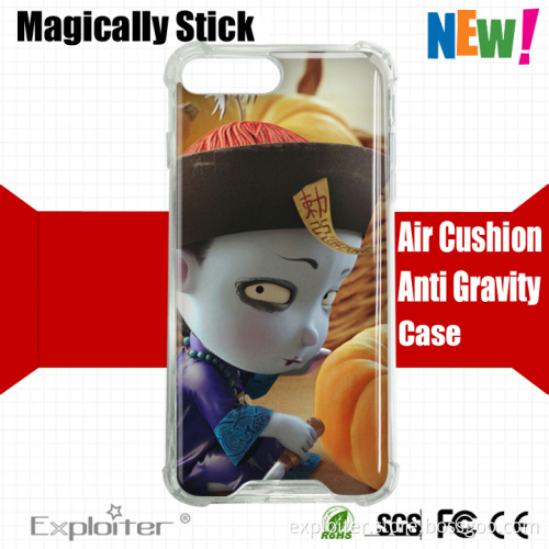 Exploiter oem factory china crystal tpu case with hard plastic clear cell phone case for iphone 7 plus transparent price
